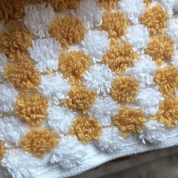 UGG Larissa Hand & Bath Towels Yellow & White